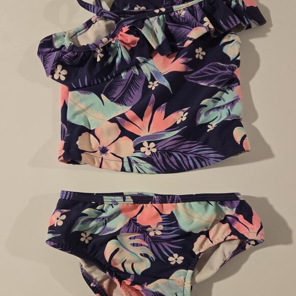 Carters‎ Bathing Suit Set Tropical 24mos - Picture 1 of 3